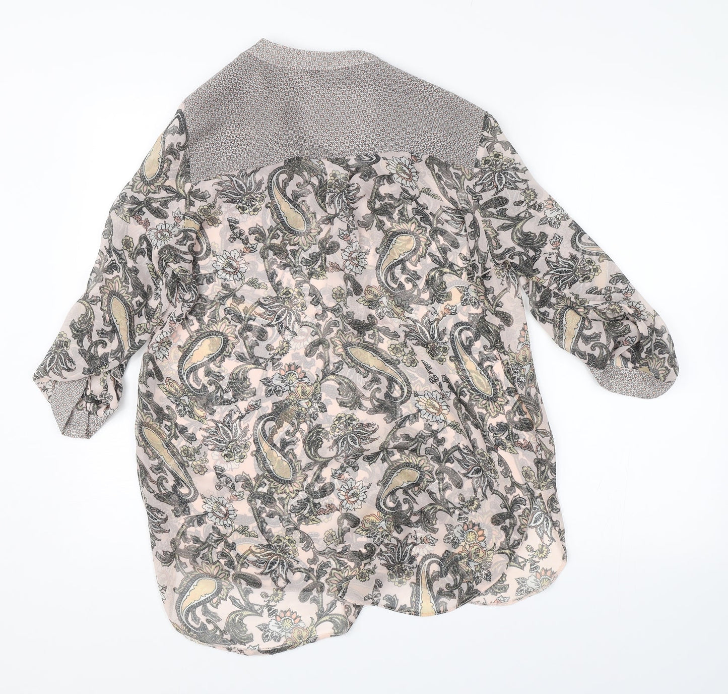 Dorothy Perkins Womens Pink Paisley  Basic Blouse Size 14
