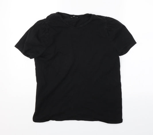 F&F Womens Black   Basic T-Shirt Size 12