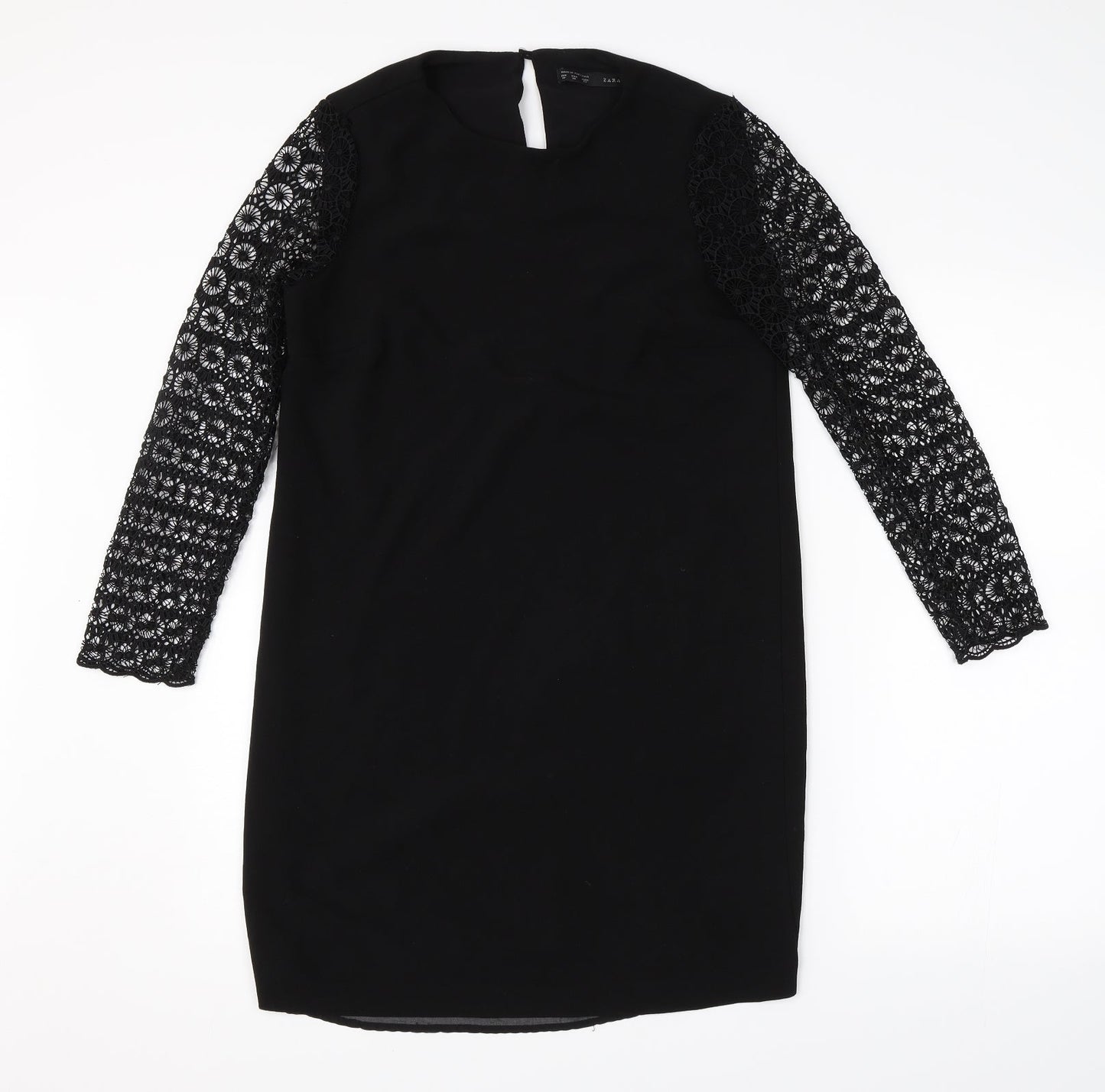Zara Womens Black   Pencil Dress  Size XS