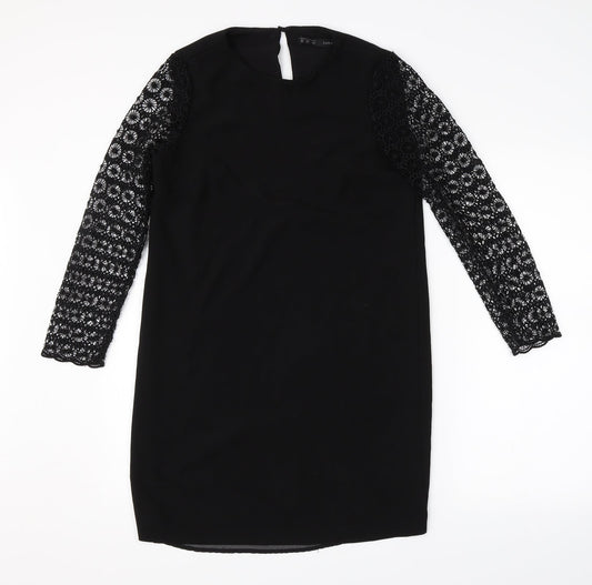 Zara Womens Black   Pencil Dress  Size XS