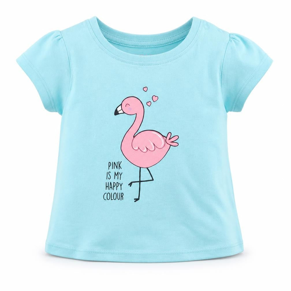 Primark Girls Blue   Basic T-Shirt Size 6-9 Months