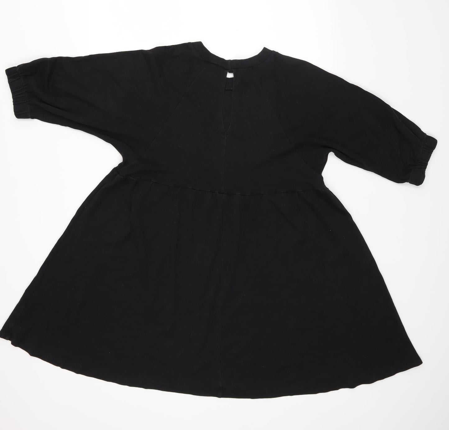 ASOS Womens Black  Rayon A-Line  Size 10