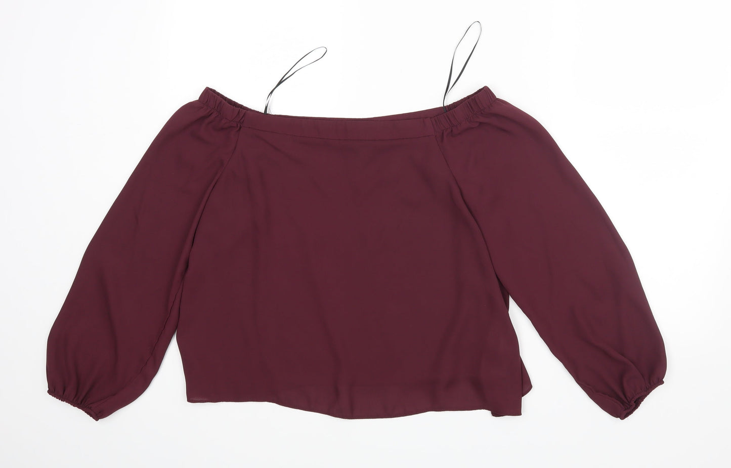 New Look Womens Red   Basic Blouse Size 10