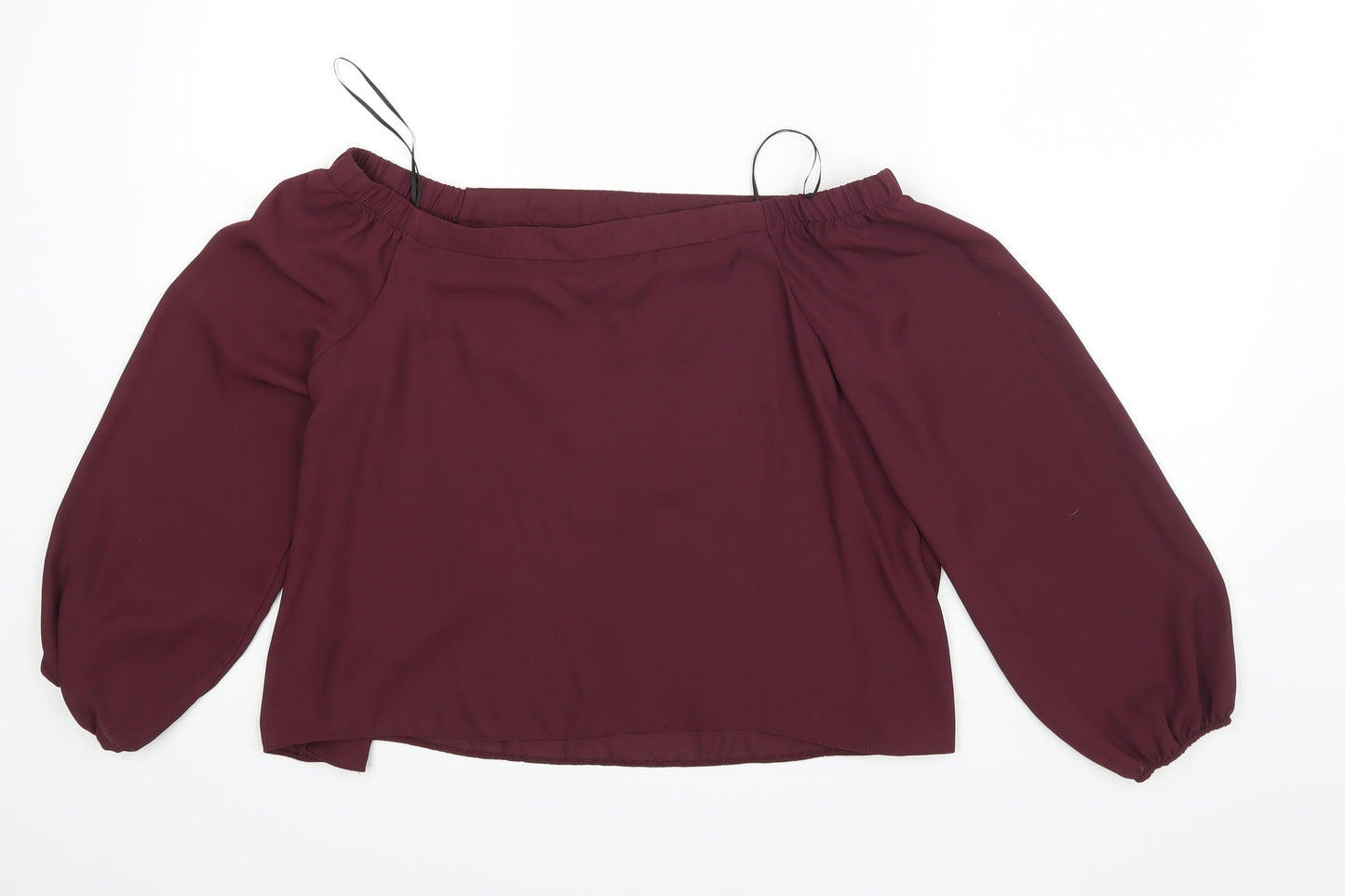 New Look Womens Red   Basic Blouse Size 10