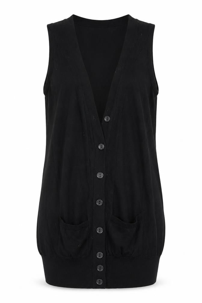 Dorothy Perkins Womens Black   Basic Blouse Size 14