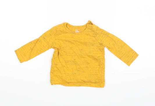 F&F Baby Yellow   Basic T-Shirt Size 3-6 Months