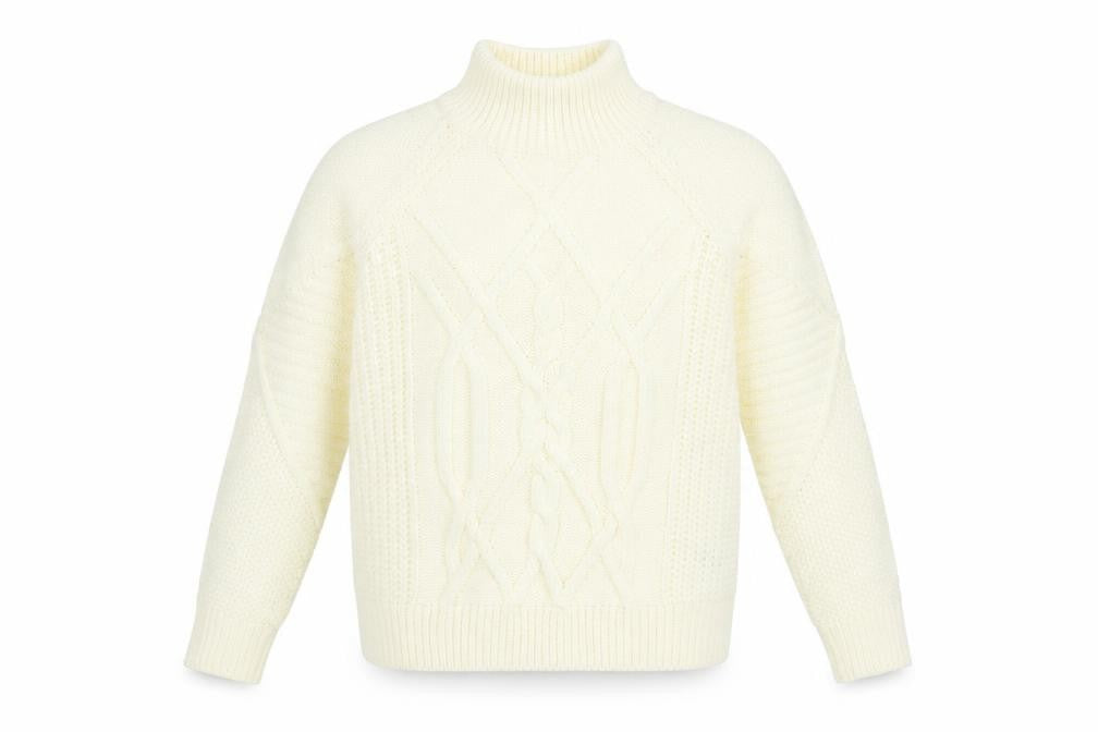 Dorothy Perkins Womens White   Pullover Jumper Size 10