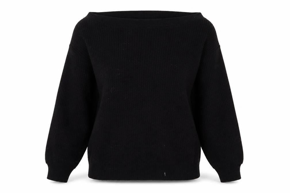 Preworn Womens Black   Pullover Jumper Size L