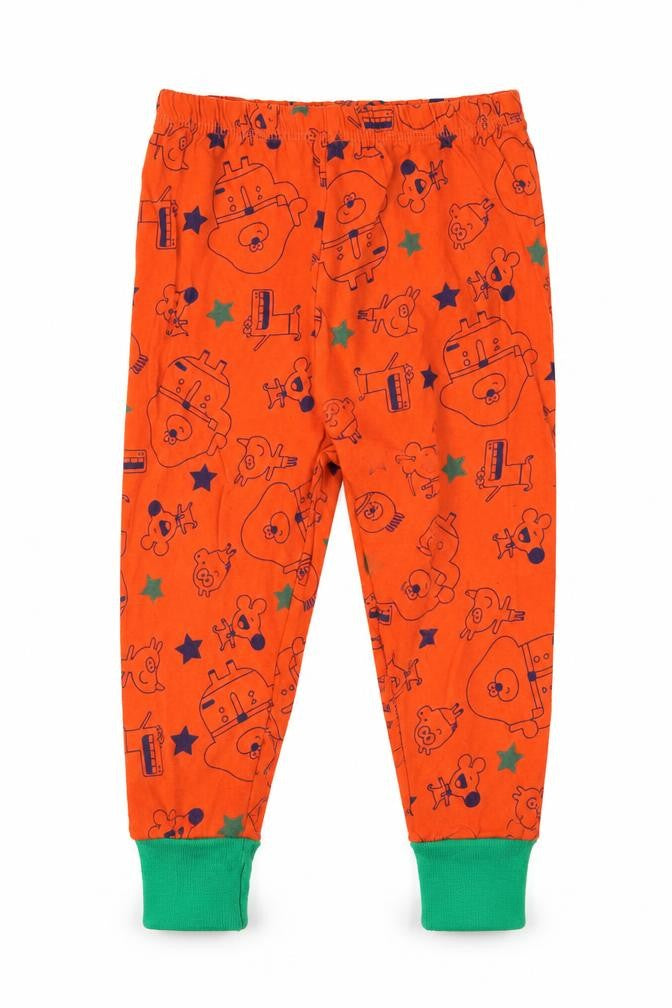 George Baby Orange   Sweatpants Trousers Size 12 Months  - dog