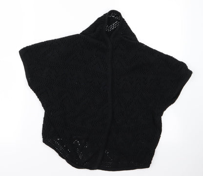 Preloved George Womens Black   Cardigan Jumper Size 14 - Front