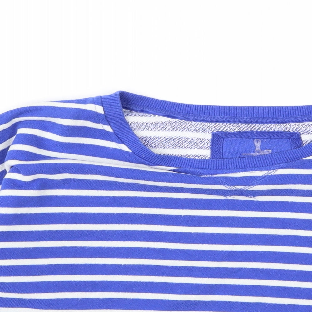 Atmosphere Womens Blue Striped  Pullover Jumper Size 10