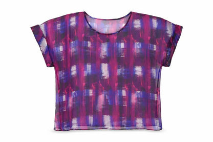 River Island Womens Purple   Basic T-Shirt Size 14