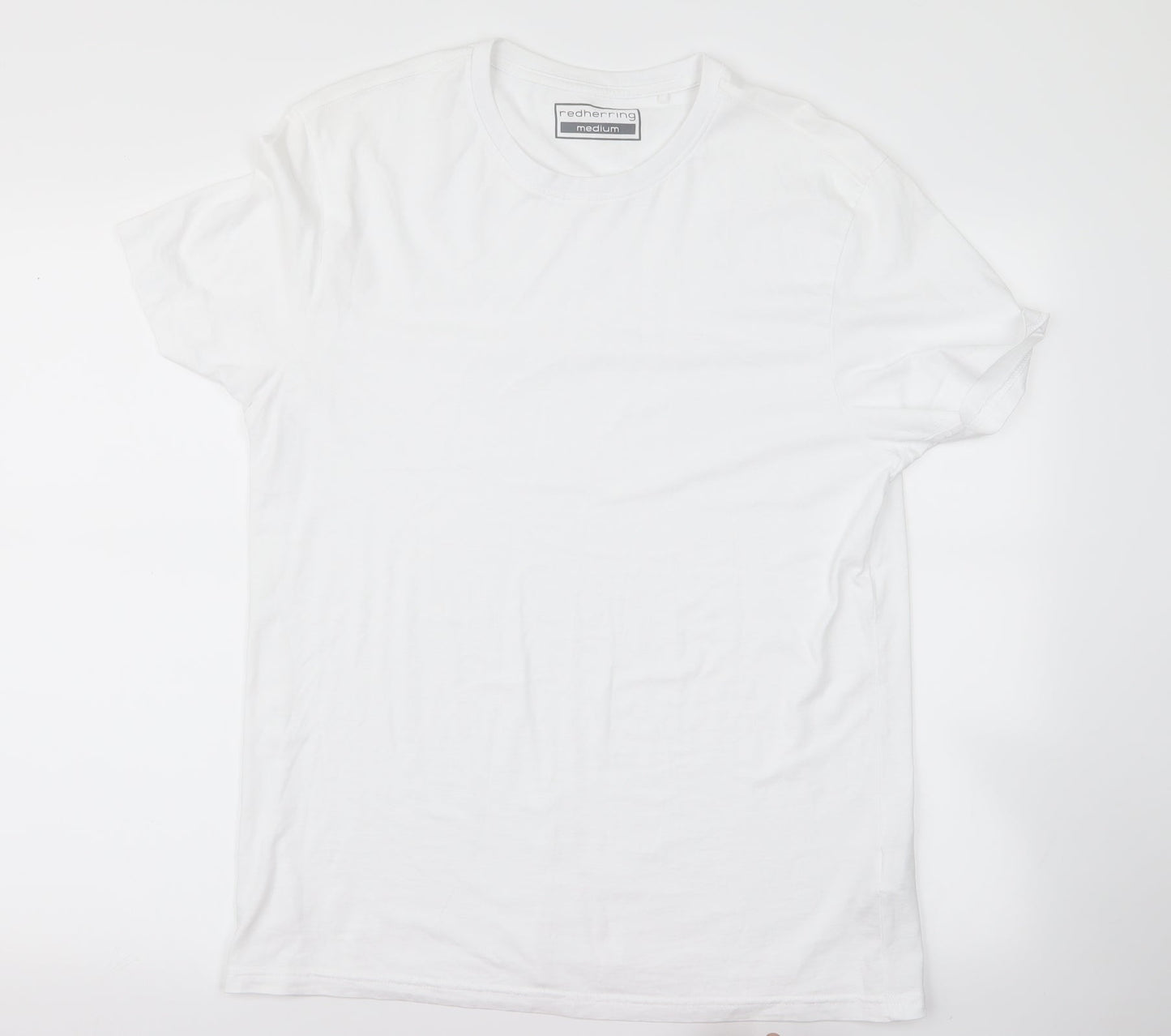 redherring Womens White   Basic T-Shirt Size M