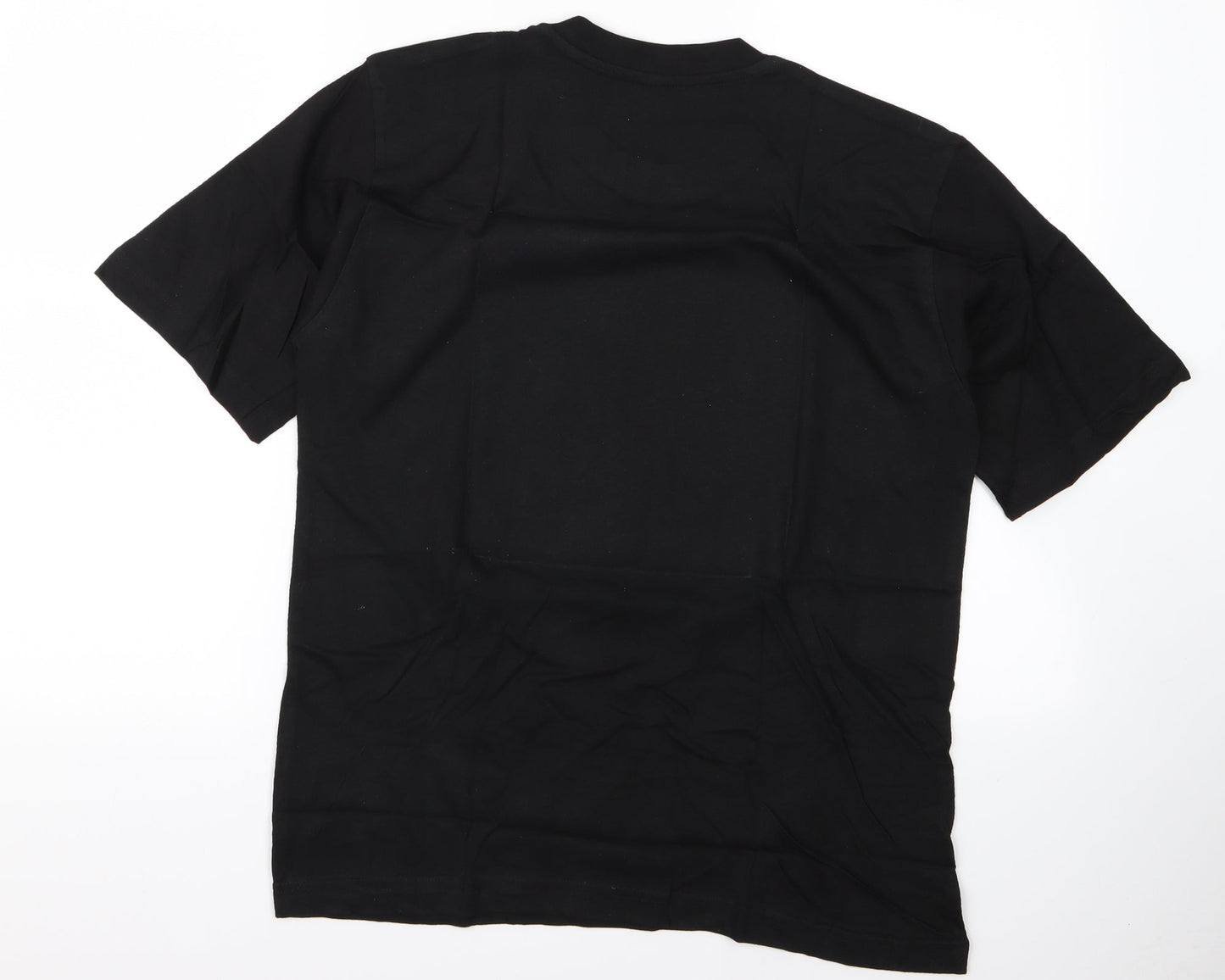 Preworn Womens Black   Basic T-Shirt Size M  - spoon