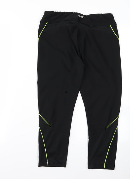 Preworn Womens Black   Jogger Trousers Size M