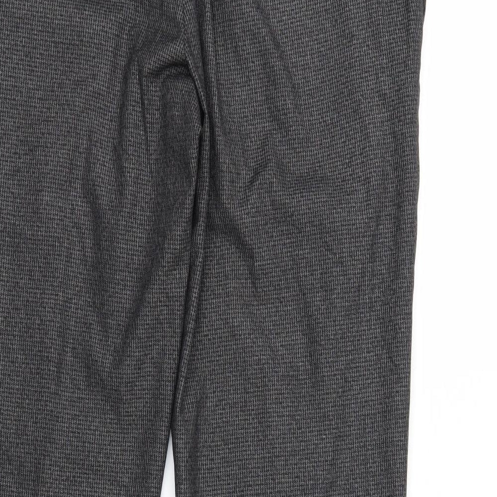Burton Menswear Mens Grey   Trousers  Size 34 in L28 in