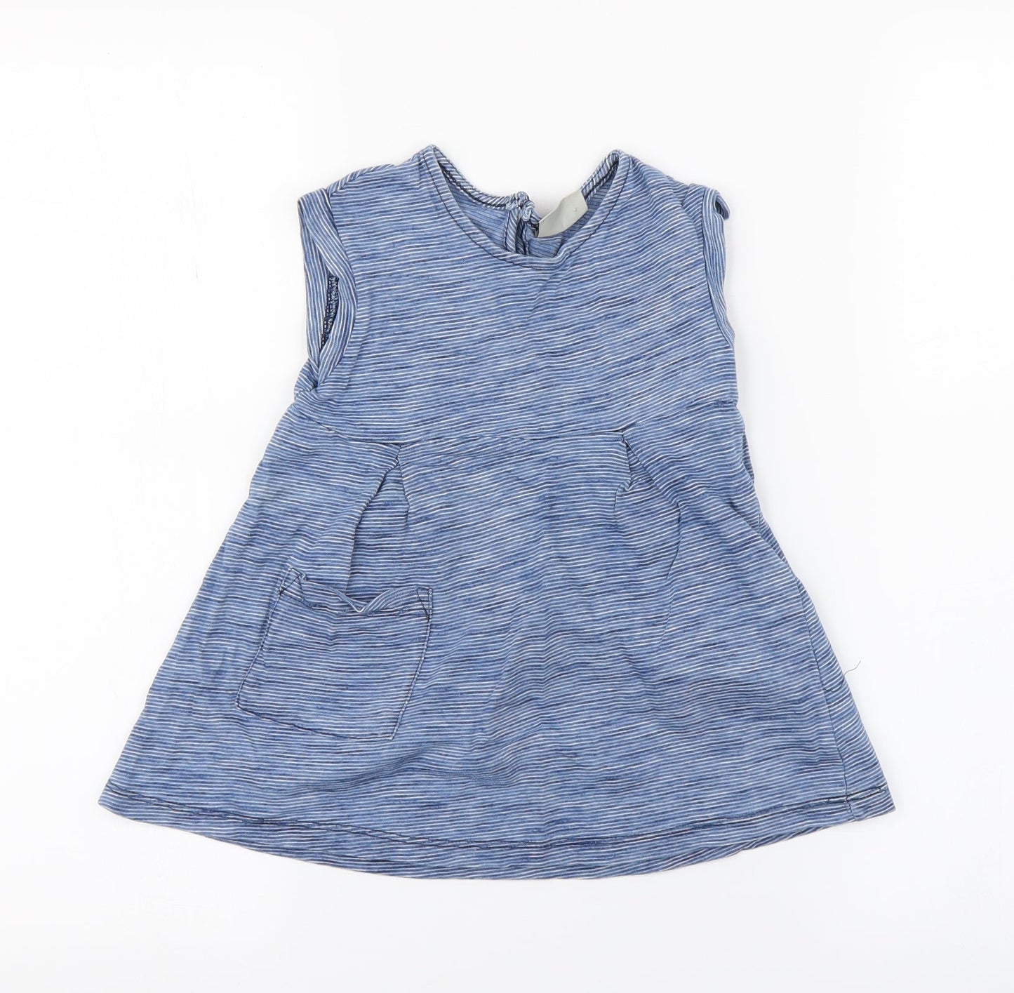 Girls Blue   Pullover T-Shirt Size 2-3 Years