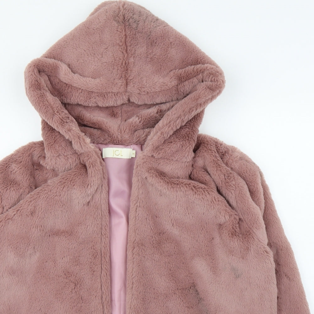 jcl Womens Purple   Jacket Coat Size S