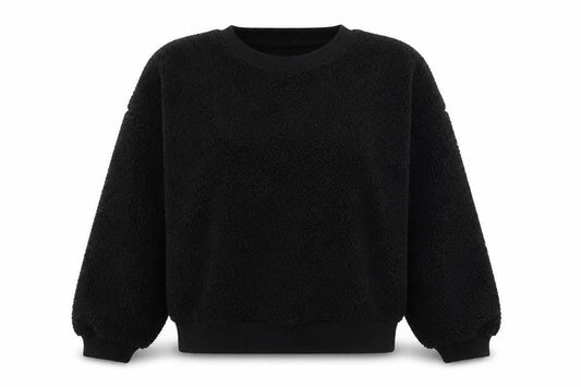 Mango Womens Black   Henley Jumper Size S