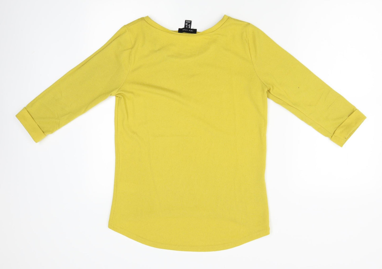 New Look Womens Yellow   Pullover Jumper Size 8