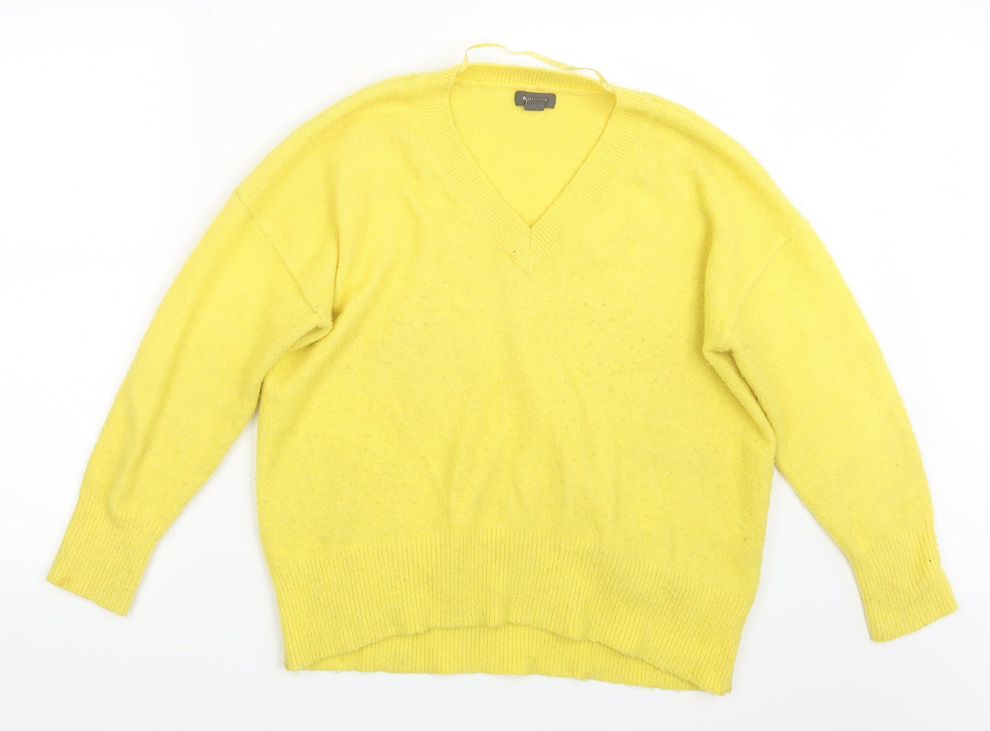 Primark Womens Yellow  Knit Pullover Jumper Size 10
