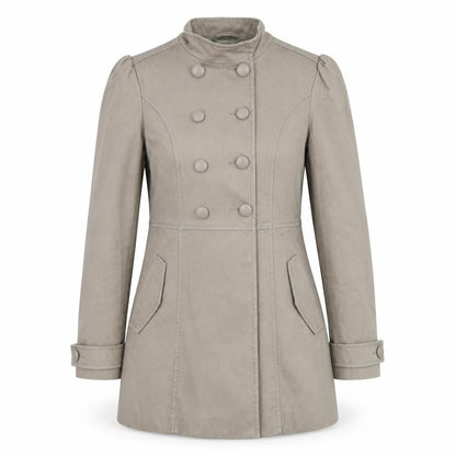 H&M Womens Grey   Gilet Coat Size 8