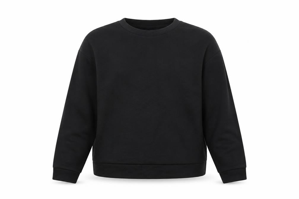 ASOS Womens Black  Jacquard Pullover Sweatshirt Size 6