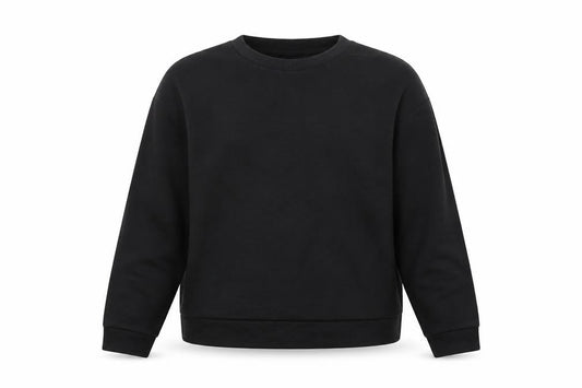 ASOS Womens Black  Jacquard Pullover Sweatshirt Size 6