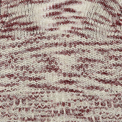 Preloved NEXT Womens Red Striped Knit Cardigan Jumper Size L - Label