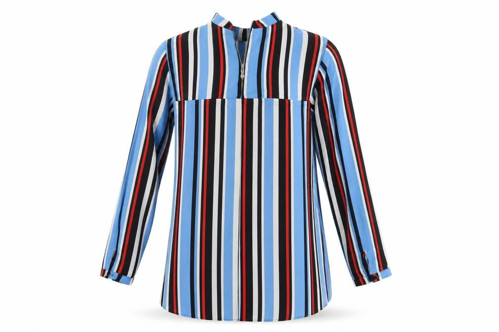 Atmosphere Womens Multicoloured Striped  Basic Blouse Size 6