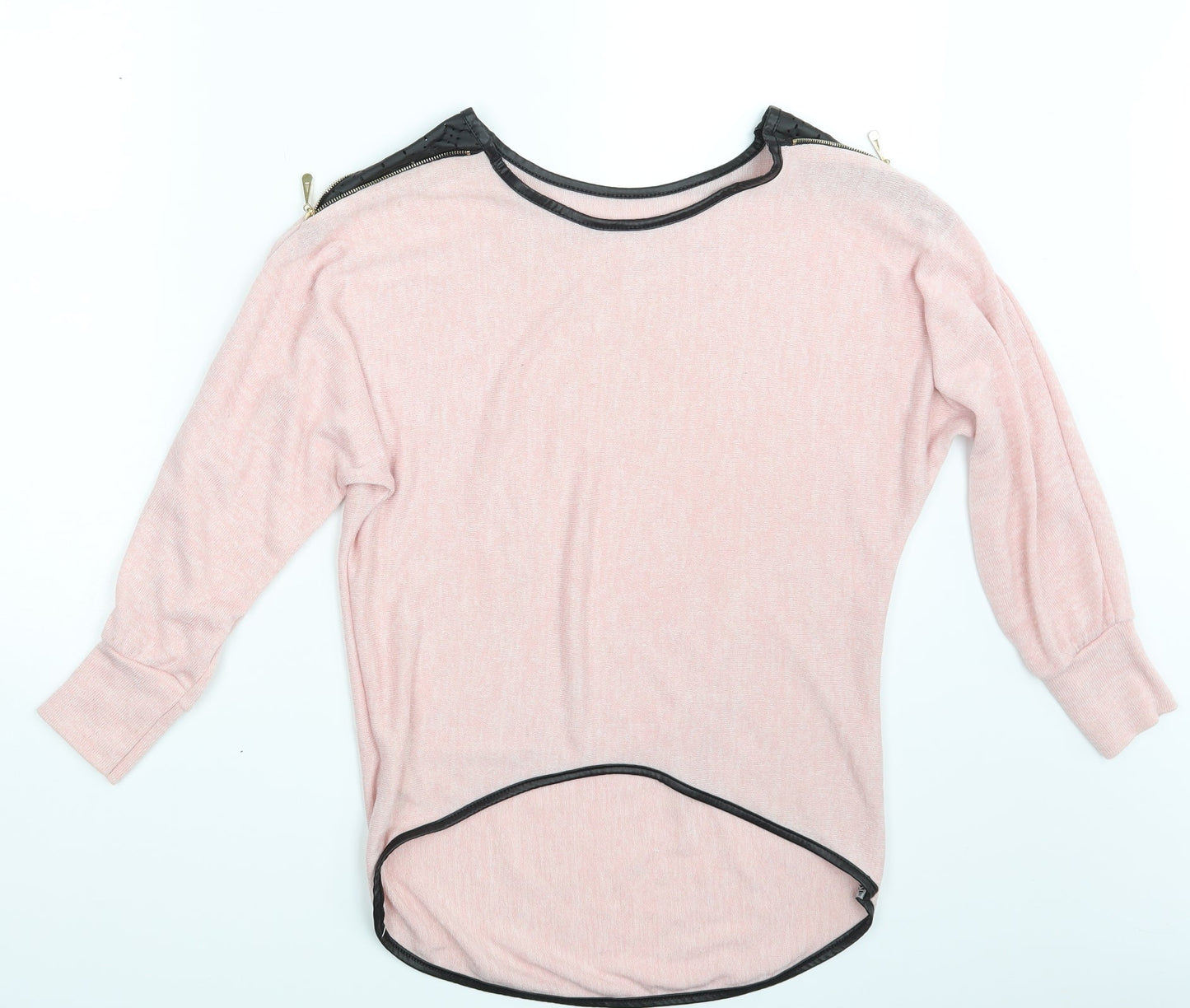 Preworn Womens Pink   Pullover Sweatshirt One Size