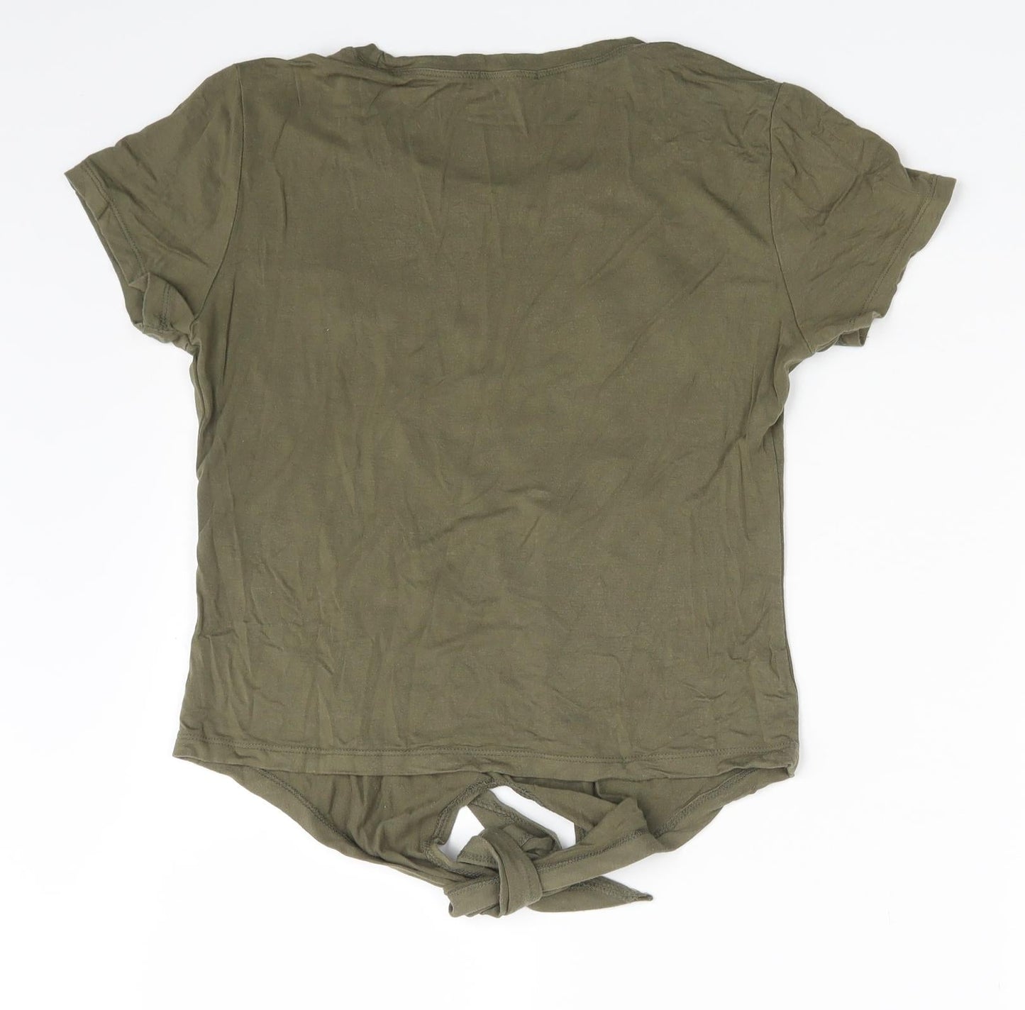 Ginger Womens Green   Basic T-Shirt Size M