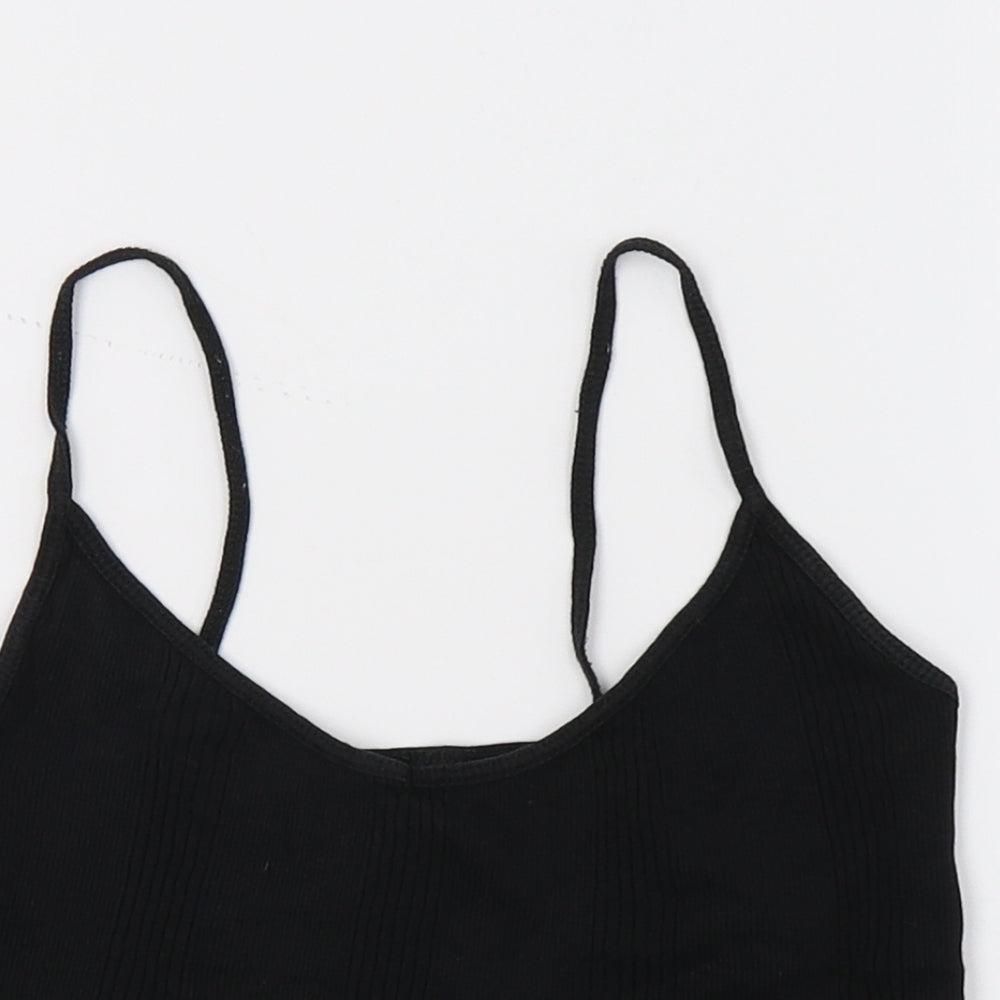 Atmosphere Womens Black  Jersey Basic T-Shirt Size 10