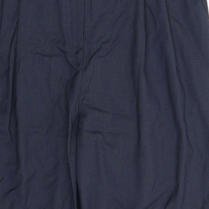 Next Womens Blue   Dress Pants Trousers Size 14 L23 in