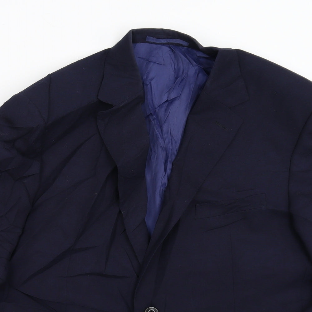 Marks and Spencer Mens Blue   Jacket Suit Jacket Size 40