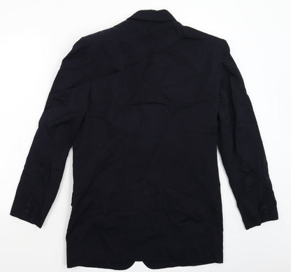 Classiques Womens Blue   Jacket Suit Jacket Size 16