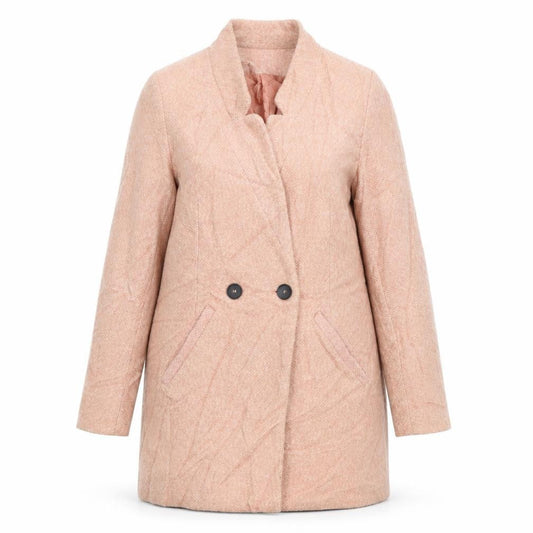 Stradivarius Womens Beige   Pea Coat Coat Size S