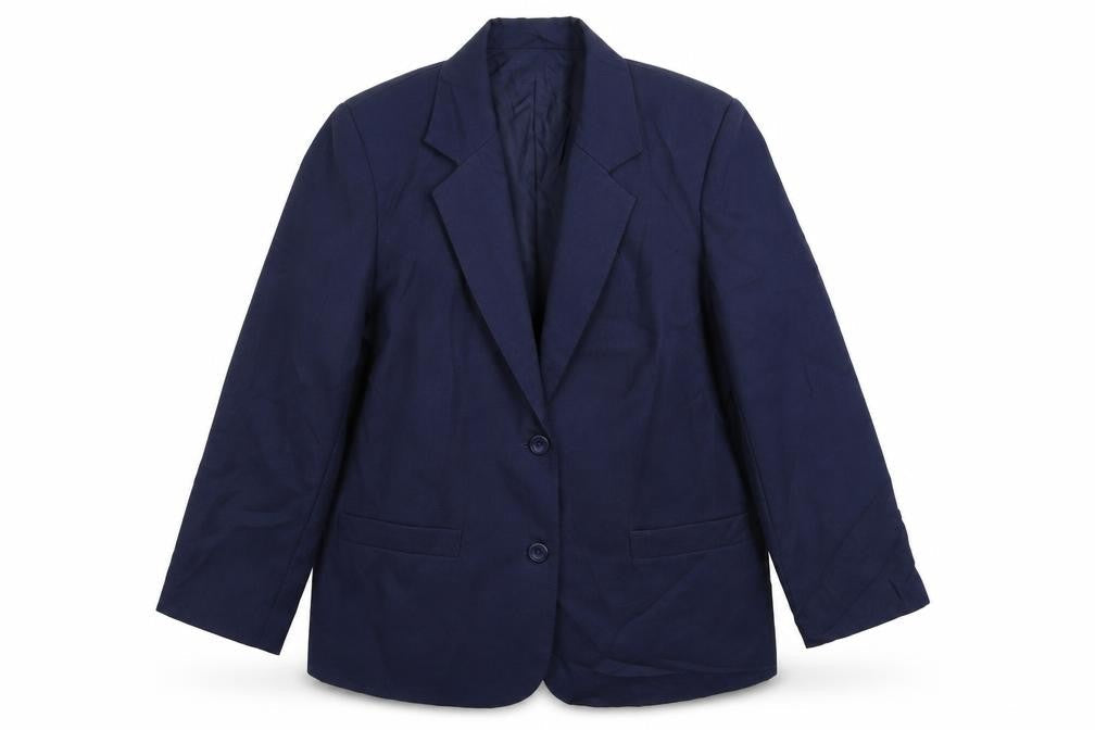 Citilites Womens Blue   Jacket Suit Jacket Size 14