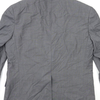 Cedarwood State Mens Grey Jacket Suit Jacket Size 40
