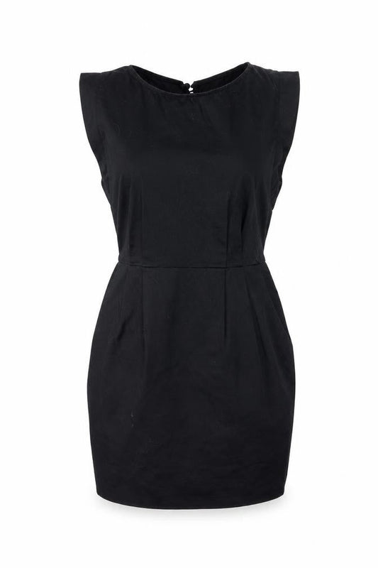 Miss Selfridge Womens Black   Mini  Size 10  - Open Back