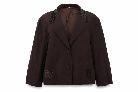 Preworn Womens Brown   Jacket Coat Size XL
