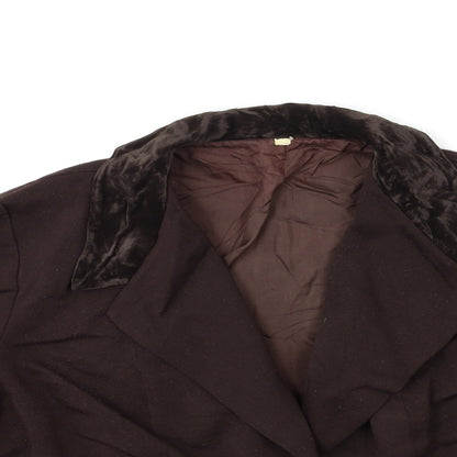 Preworn Womens Brown   Jacket Coat Size XL