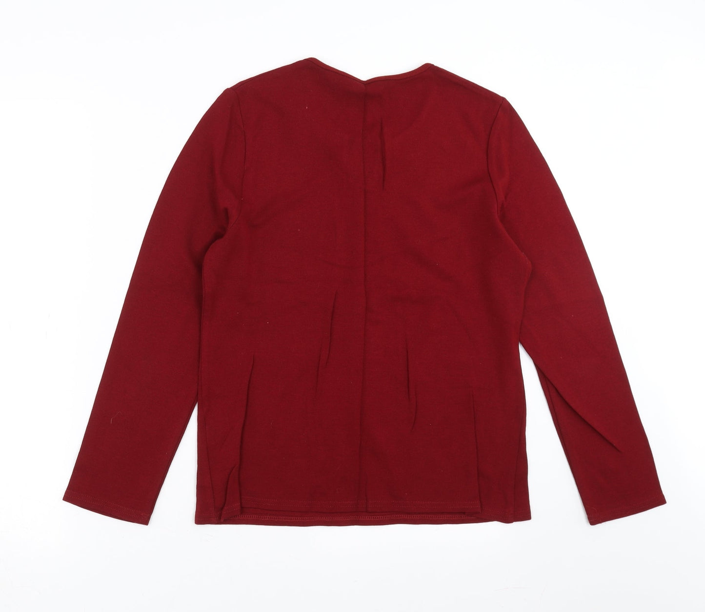 Sara Neal Womens Red   Pullover Jumper Size 14