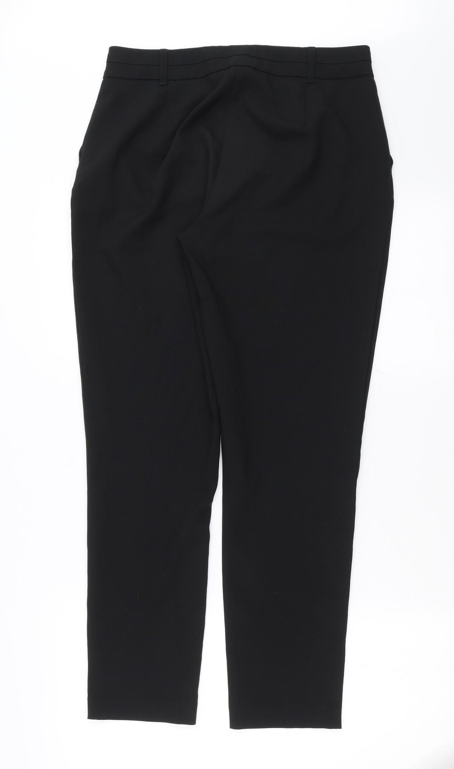 New Look Womens Black   Trousers  Size 12 L28 in