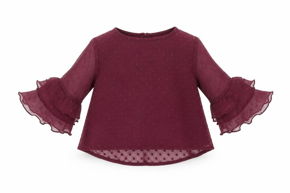 River Island Girls Purple   Basic Blouse Size 3-6 Months