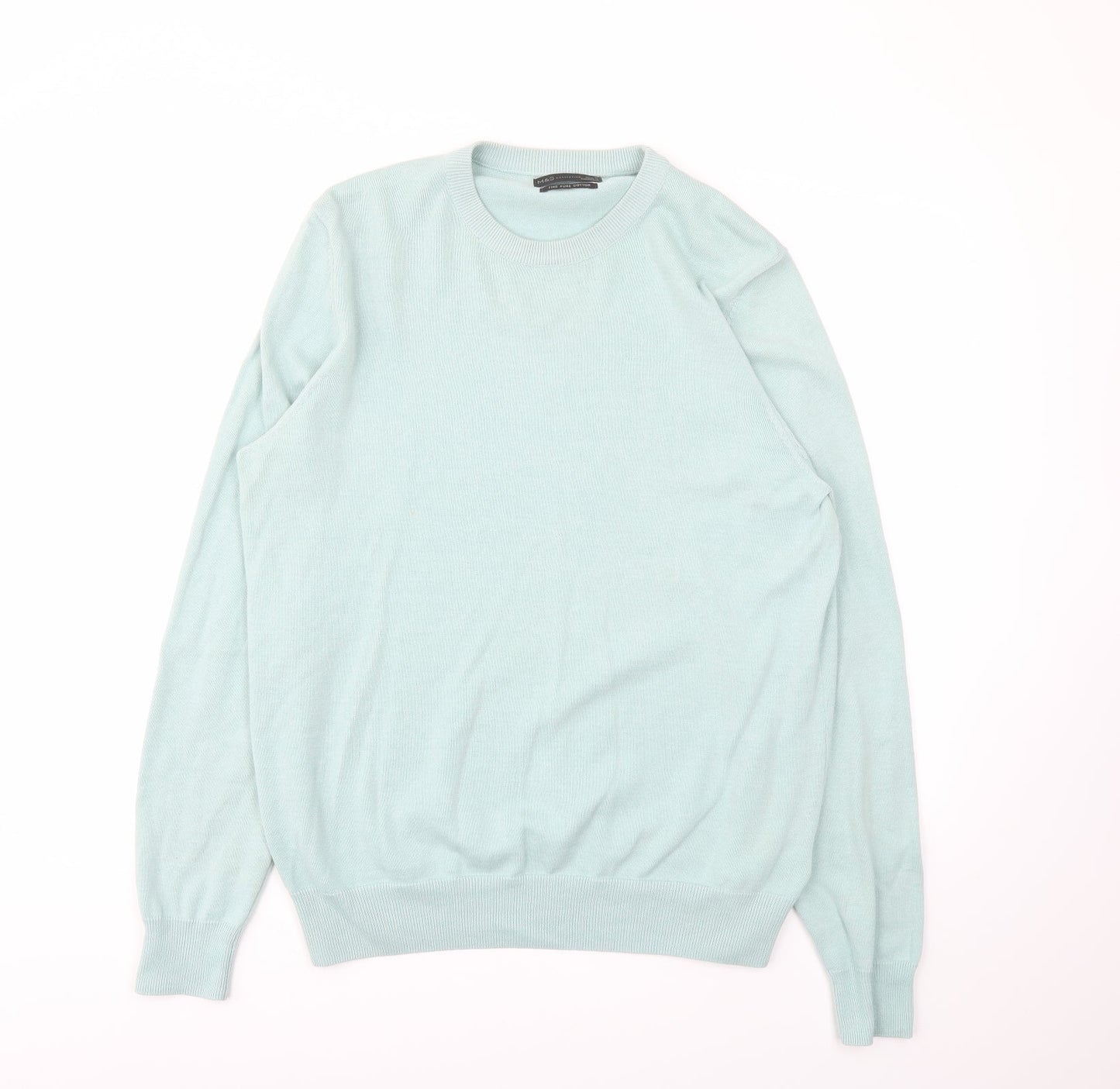 M&S Mens Blue   Pullover Sweatshirt Size M