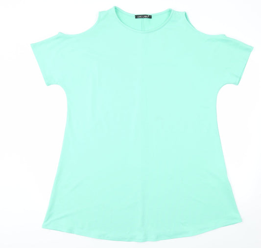 Love Label Womens Green   Fit & Flare  Size 12