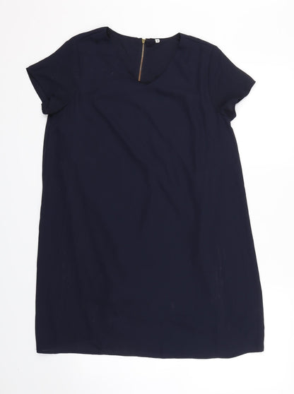 Preworn Womens Blue   Basic T-Shirt Size 6  - formal office work