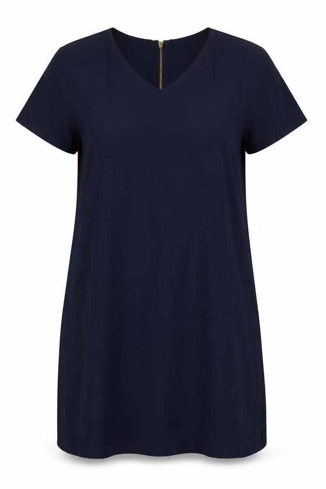 Preworn Womens Blue   Basic T-Shirt Size 6  - formal office work