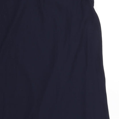 Preworn Womens Blue   Basic T-Shirt Size 6  - formal office work